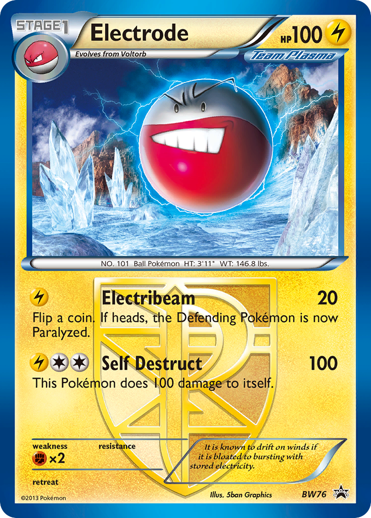 Electrode (BW76) [Black & White: Black Star Promos] | Shuffle n Cut Hobbies & Games