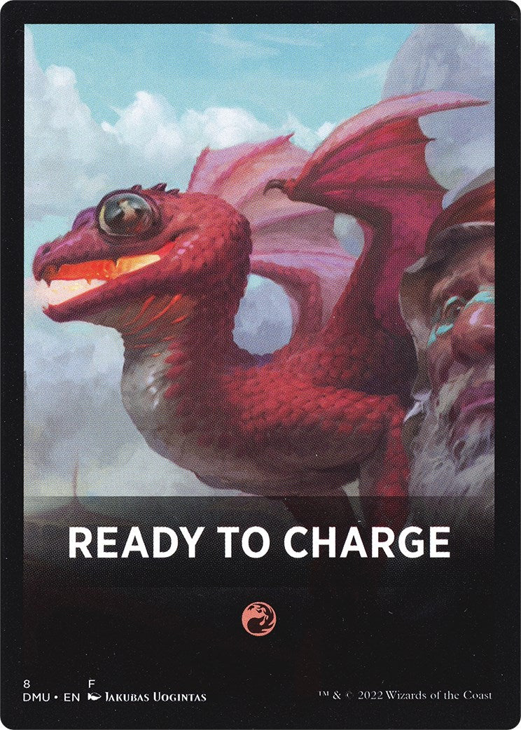 Ready to Charge Theme Card [Dominaria United Tokens] | Shuffle n Cut Hobbies & Games