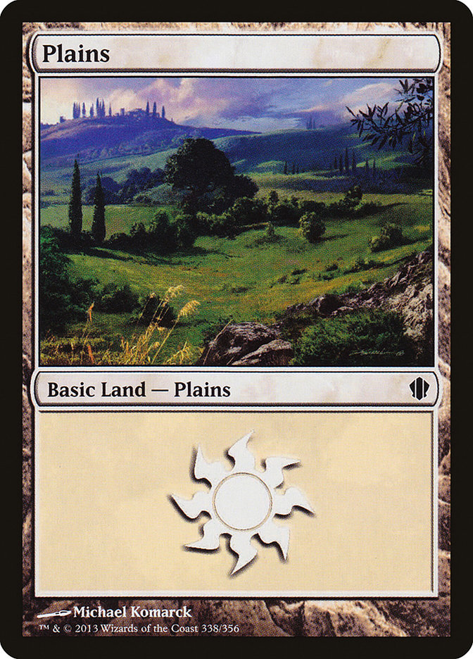 Plains (338) [Commander 2013] | Shuffle n Cut Hobbies & Games