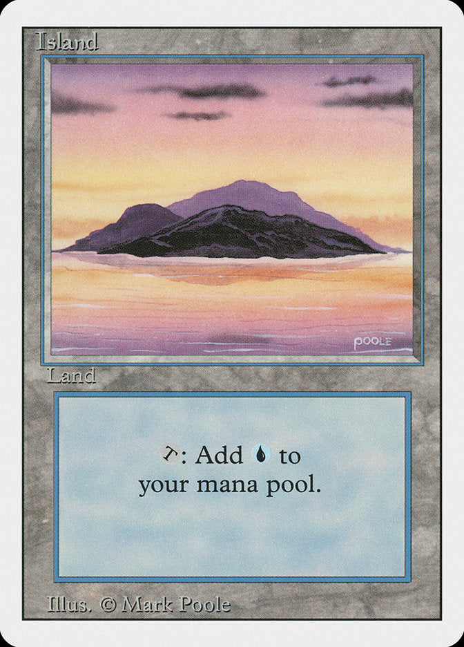 Island (Sunset / Signature on Right) [Revised Edition] | Shuffle n Cut Hobbies & Games