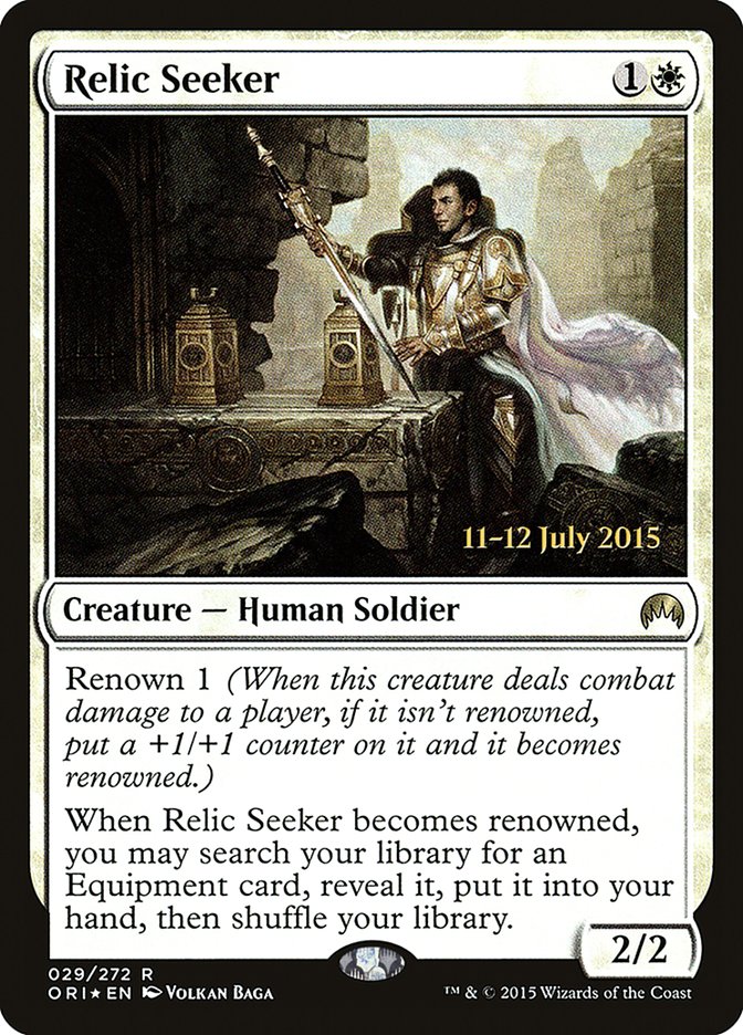 Relic Seeker [Magic Origins Prerelease Promos] | Shuffle n Cut Hobbies & Games