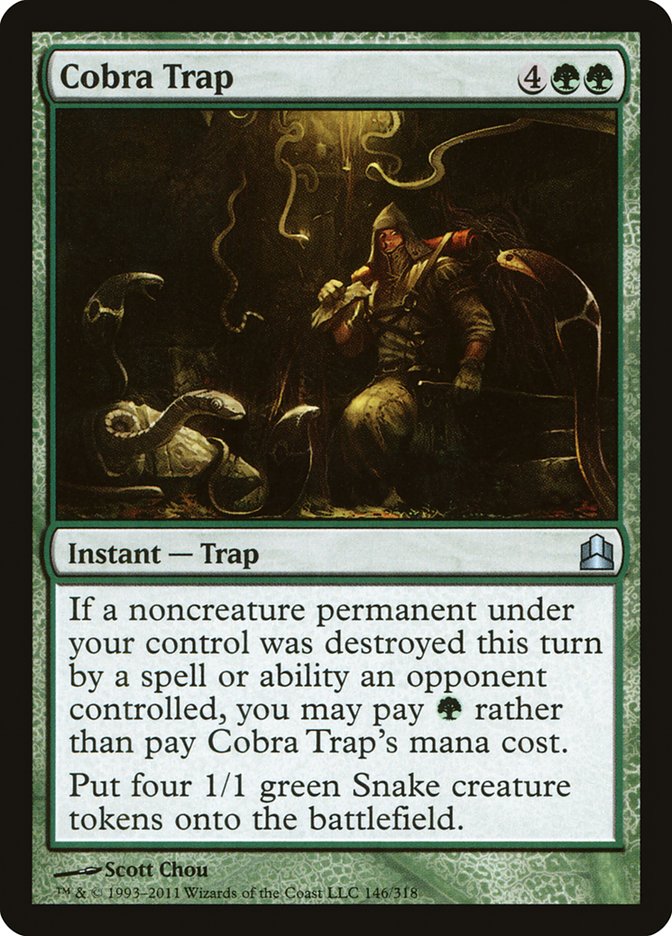 Cobra Trap [Commander 2011] | Shuffle n Cut Hobbies & Games