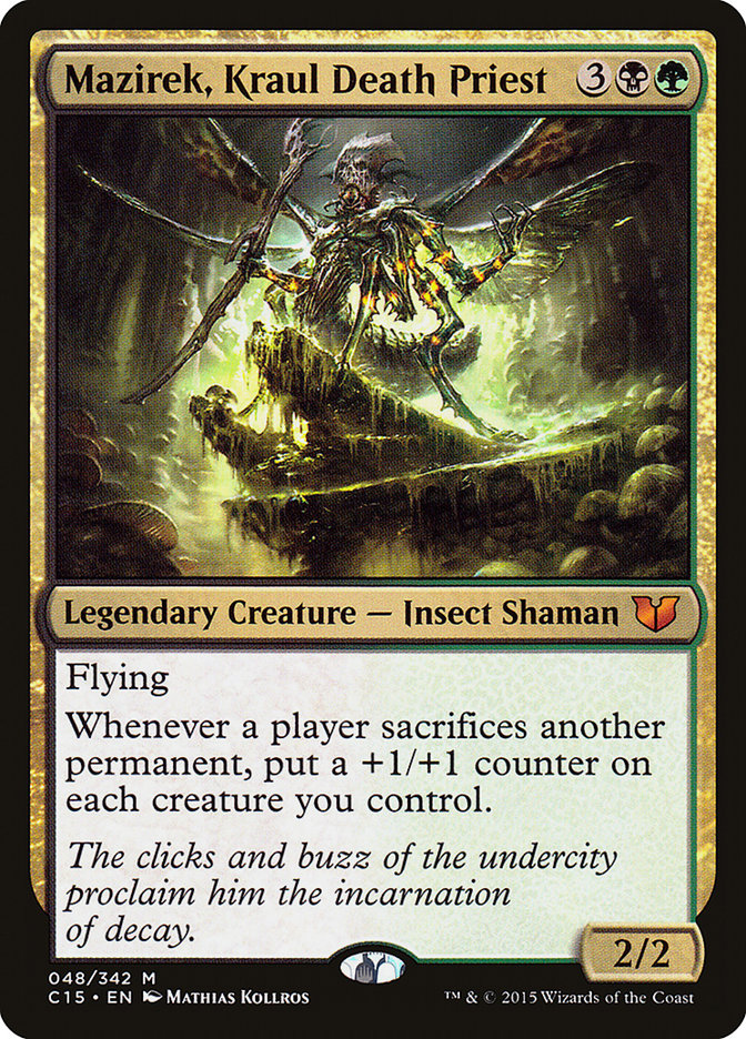 Mazirek, Kraul Death Priest [Commander 2015] | Shuffle n Cut Hobbies & Games