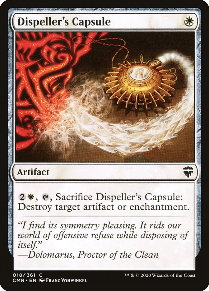 Dispeller's Capsule [Commander Legends] | Shuffle n Cut Hobbies & Games