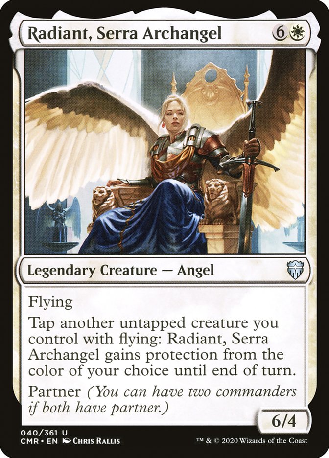 Radiant, Serra Archangel [Commander Legends] | Shuffle n Cut Hobbies & Games