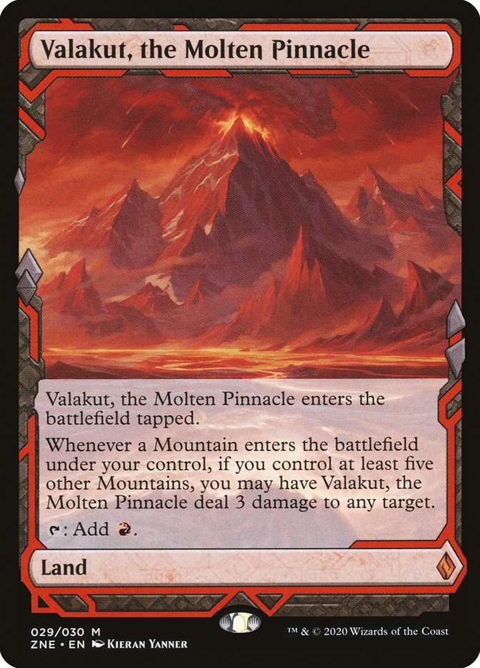 Valakut, the Molten Pinnacle (Expeditions) [Zendikar Rising Expeditions] | Shuffle n Cut Hobbies & Games