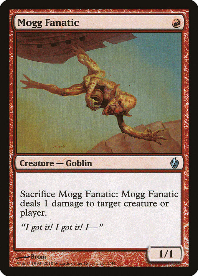 Mogg Fanatic [Premium Deck Series: Fire and Lightning] | Shuffle n Cut Hobbies & Games