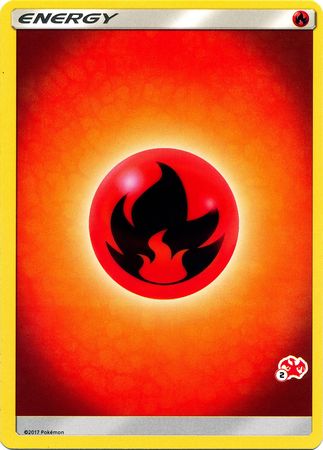 Fire Energy (Charizard Stamp #2) [Battle Academy 2020] | Shuffle n Cut Hobbies & Games