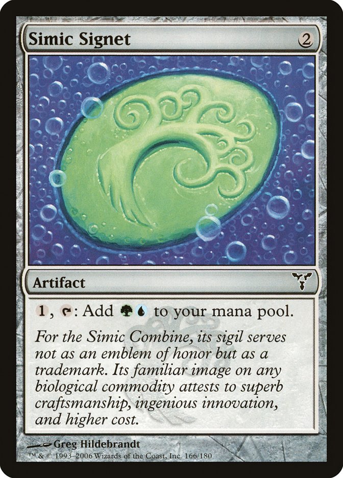 Simic Signet [Dissension] | Shuffle n Cut Hobbies & Games