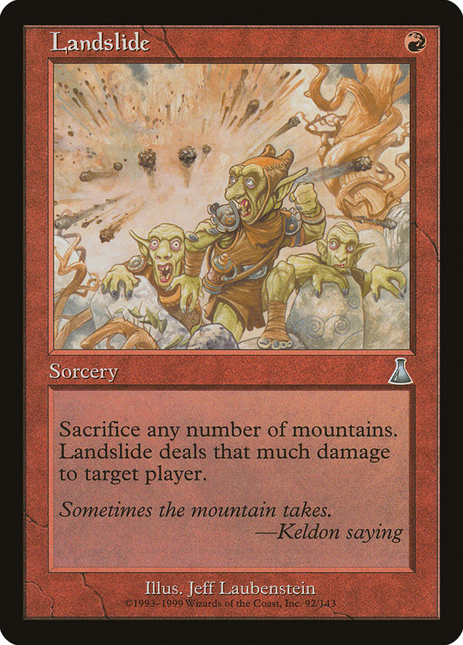 Landslide [Urza's Destiny] | Shuffle n Cut Hobbies & Games