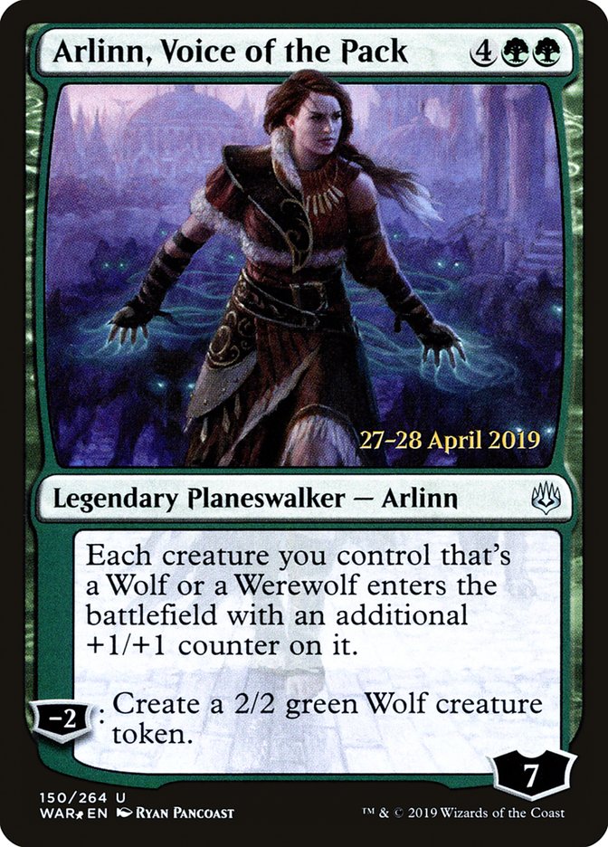 Arlinn, Voice of the Pack [War of the Spark Prerelease Promos] | Shuffle n Cut Hobbies & Games