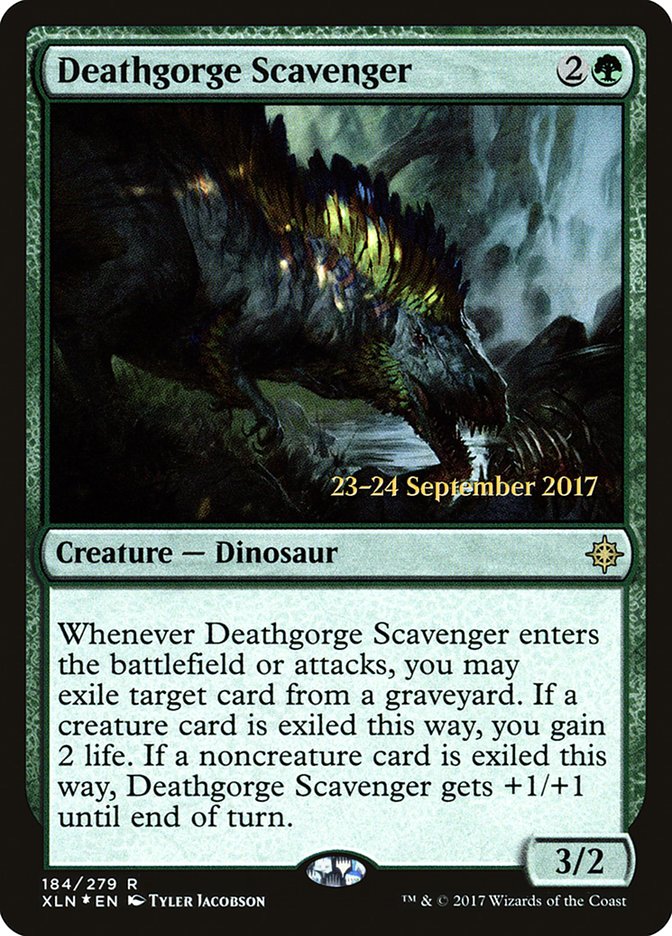 Deathgorge Scavenger [Ixalan Prerelease Promos] | Shuffle n Cut Hobbies & Games