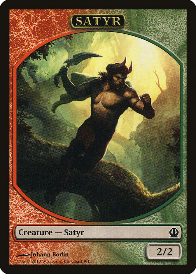 Satyr Token [Theros Tokens] | Shuffle n Cut Hobbies & Games