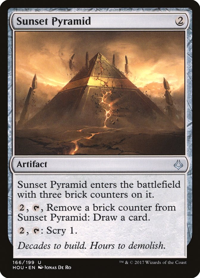 Sunset Pyramid [Hour of Devastation] | Shuffle n Cut Hobbies & Games