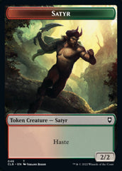 Satyr // Beast Double-Sided Token [Commander Legends: Battle for Baldur's Gate Tokens] | Shuffle n Cut Hobbies & Games