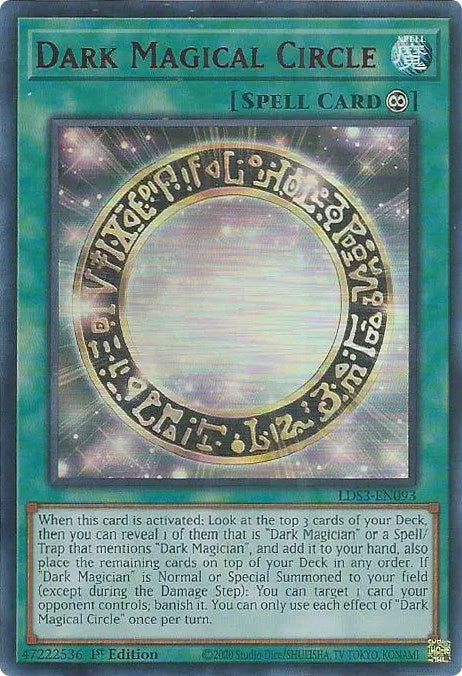 Dark Magical Circle (Red) [LDS3-EN093] Ultra Rare | Shuffle n Cut Hobbies & Games