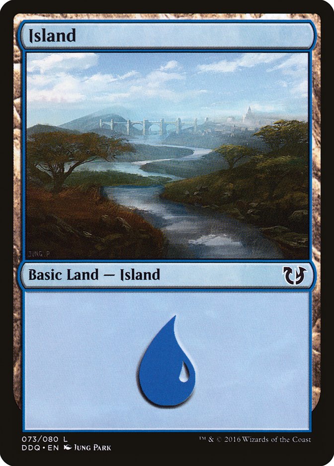 Island (73) [Duel Decks: Blessed vs. Cursed] | Shuffle n Cut Hobbies & Games