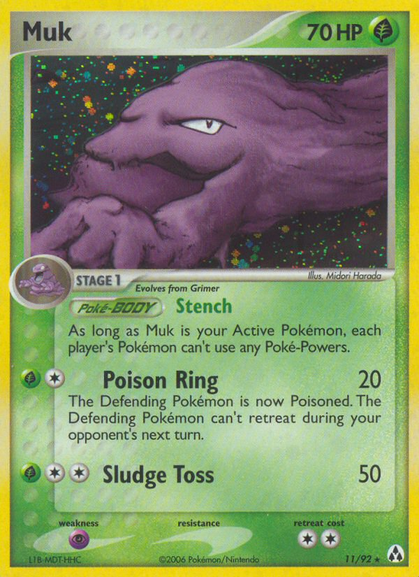 Muk (11/92) [EX: Legend Maker] | Shuffle n Cut Hobbies & Games