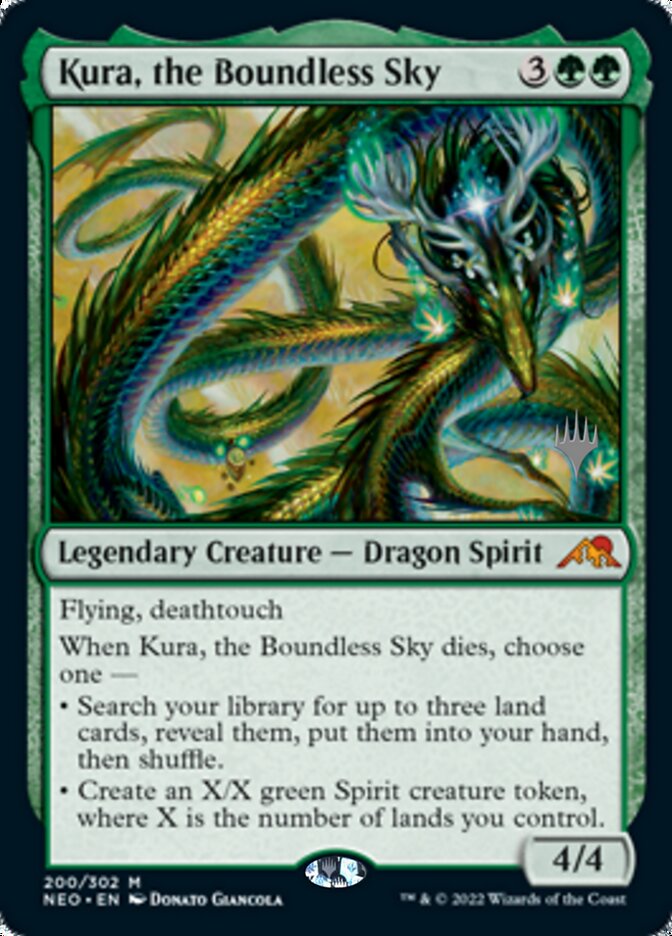 Kura, the Boundless Sky (Promo Pack) [Kamigawa: Neon Dynasty Promos] | Shuffle n Cut Hobbies & Games