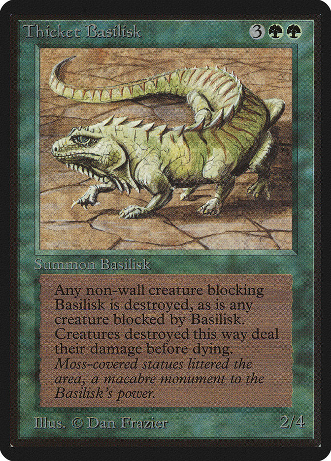 Thicket Basilisk [Beta Edition] | Shuffle n Cut Hobbies & Games