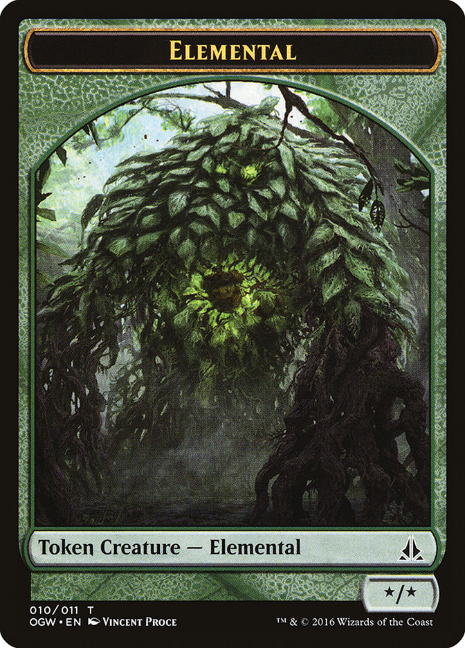 Elemental Token (010/011) [Oath of the Gatewatch Tokens] | Shuffle n Cut Hobbies & Games