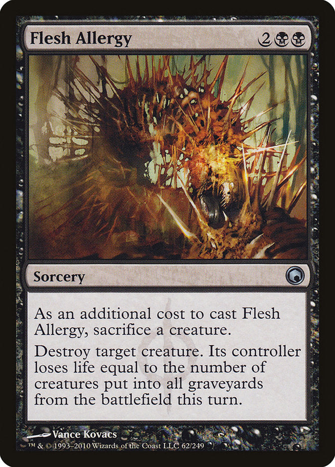 Flesh Allergy [Scars of Mirrodin] | Shuffle n Cut Hobbies & Games