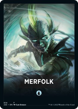 Merfolk Theme Card [Jumpstart 2022 Front Cards] | Shuffle n Cut Hobbies & Games