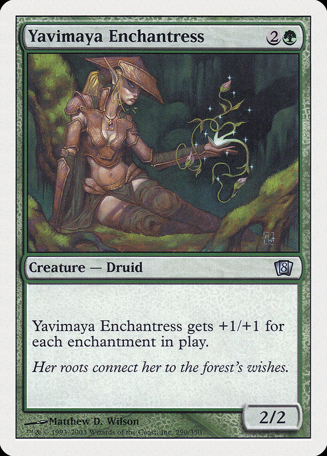 Yavimaya Enchantress [Eighth Edition] | Shuffle n Cut Hobbies & Games