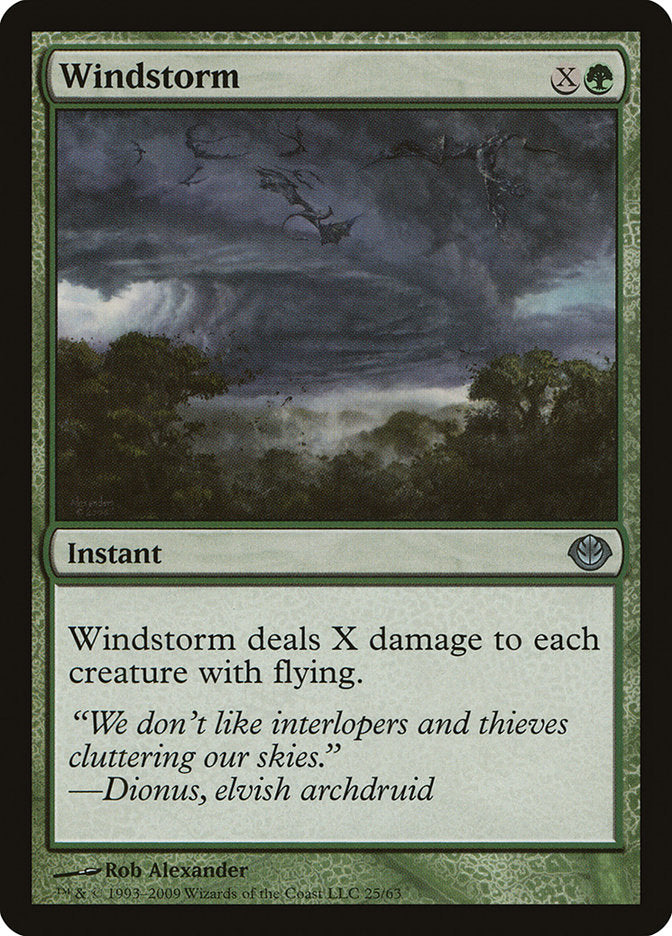 Windstorm [Duel Decks: Garruk vs. Liliana] | Shuffle n Cut Hobbies & Games