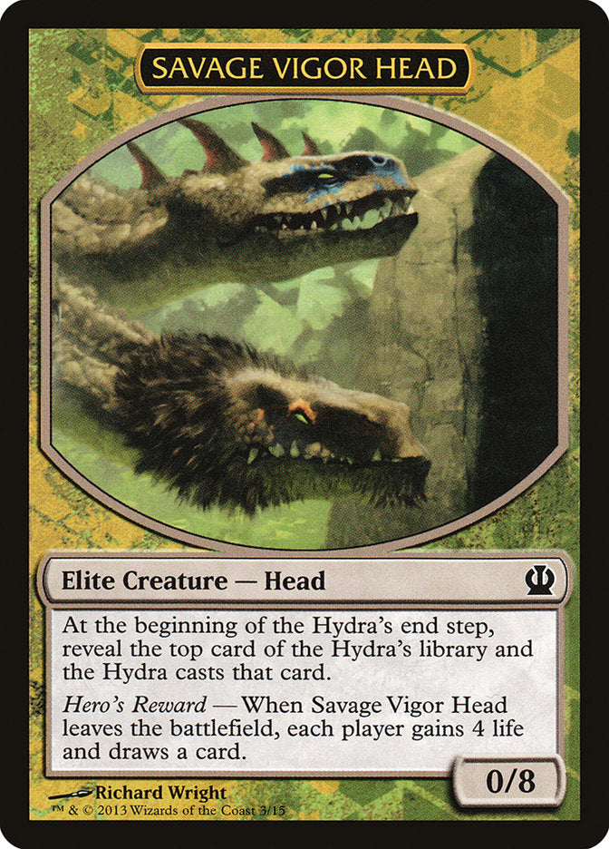 Savage Vigor Head [Theros Face the Hydra] | Shuffle n Cut Hobbies & Games