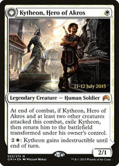 Kytheon, Hero of Akros // Gideon, Battle-Forged [Magic Origins Prerelease Promos] | Shuffle n Cut Hobbies & Games