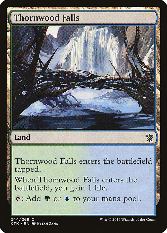 Thornwood Falls [Khans of Tarkir] | Shuffle n Cut Hobbies & Games