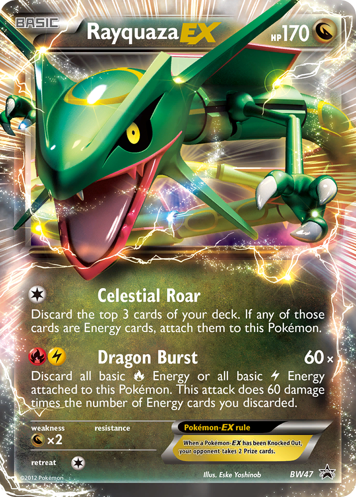 Rayquaza EX (BW47) [Black & White: Black Star Promos] | Shuffle n Cut Hobbies & Games