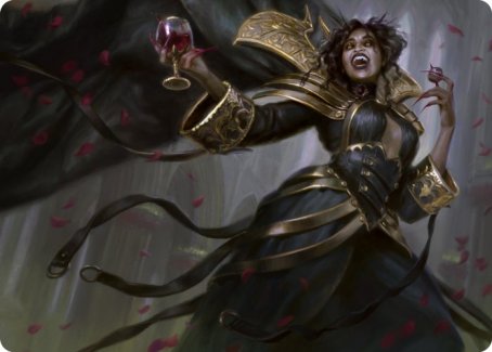 Bloodcrazed Socialite Art Card [Innistrad: Crimson Vow Art Series] | Shuffle n Cut Hobbies & Games