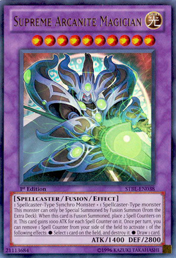 Supreme Arcanite Magician [STBL-EN038] Ultra Rare | Shuffle n Cut Hobbies & Games