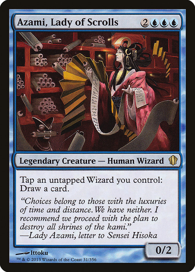 Azami, Lady of Scrolls [Commander 2013] | Shuffle n Cut Hobbies & Games