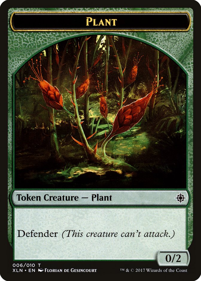 Plant Token [Ixalan Tokens] | Shuffle n Cut Hobbies & Games