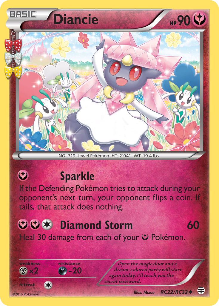 Diancie (RC22/RC32) [XY: Generations] | Shuffle n Cut Hobbies & Games