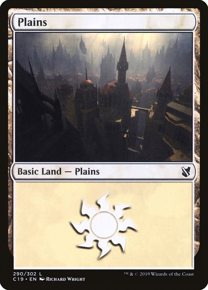 Plains (290) [Commander 2019] | Shuffle n Cut Hobbies & Games