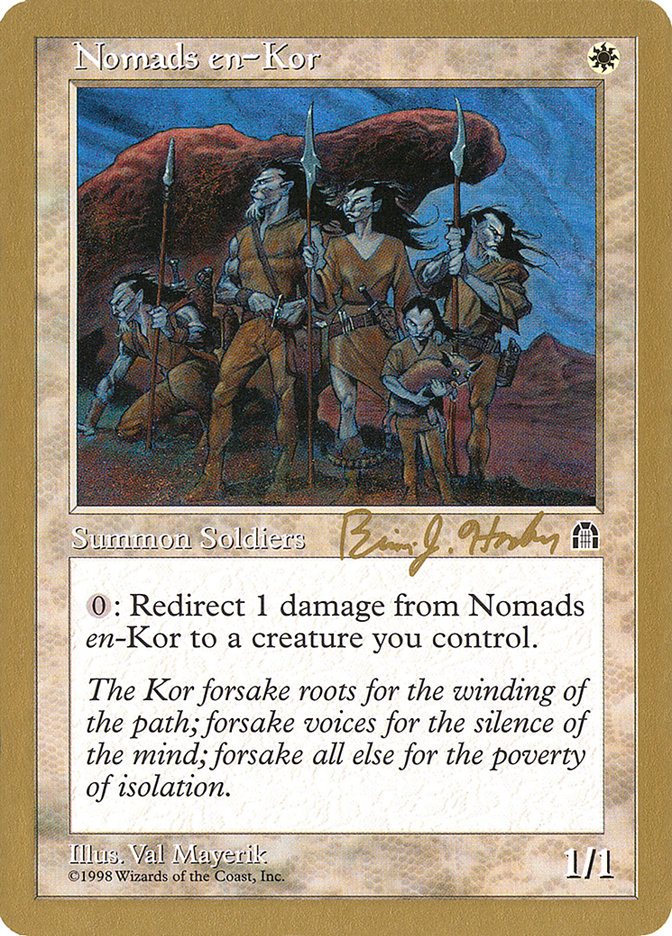 Nomads en-Kor (Brian Hacker) [World Championship Decks 1998] | Shuffle n Cut Hobbies & Games