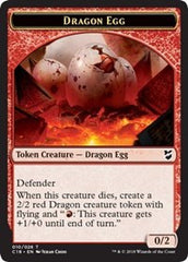 Dragon Egg // Dragon Double-Sided Token [Commander 2018 Tokens] | Shuffle n Cut Hobbies & Games