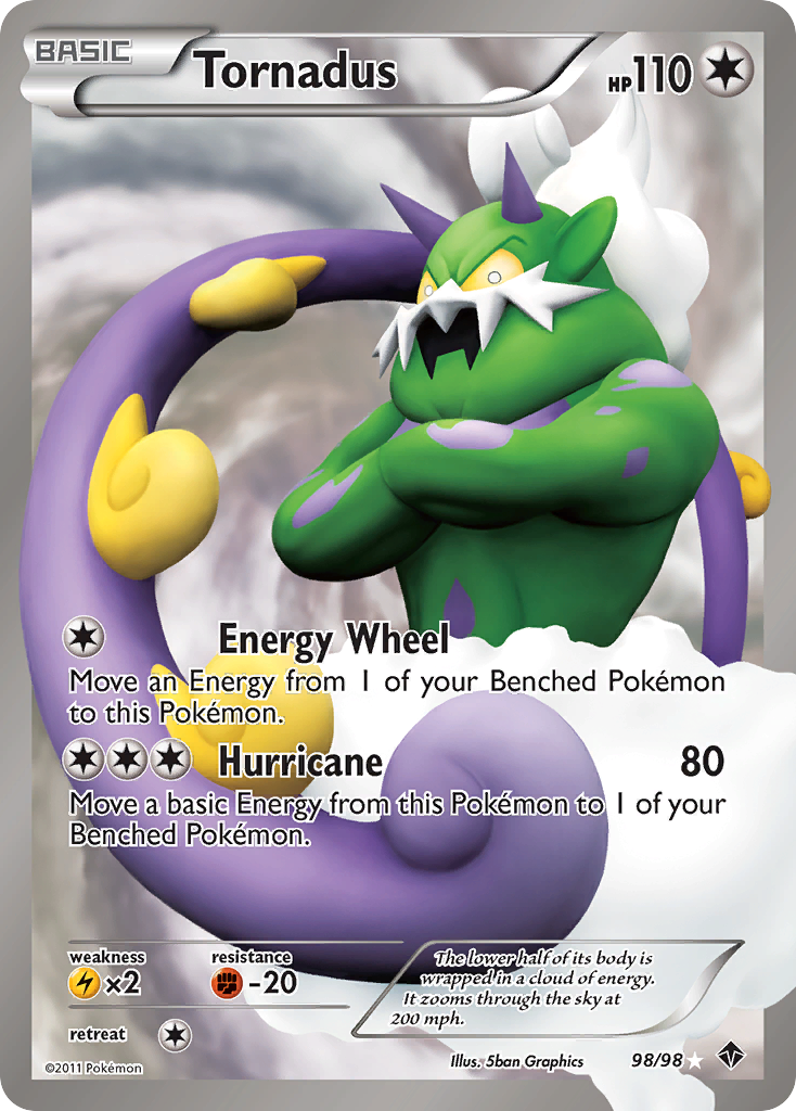 Tornadus (98/98) [Black & White: Emerging Powers] | Shuffle n Cut Hobbies & Games