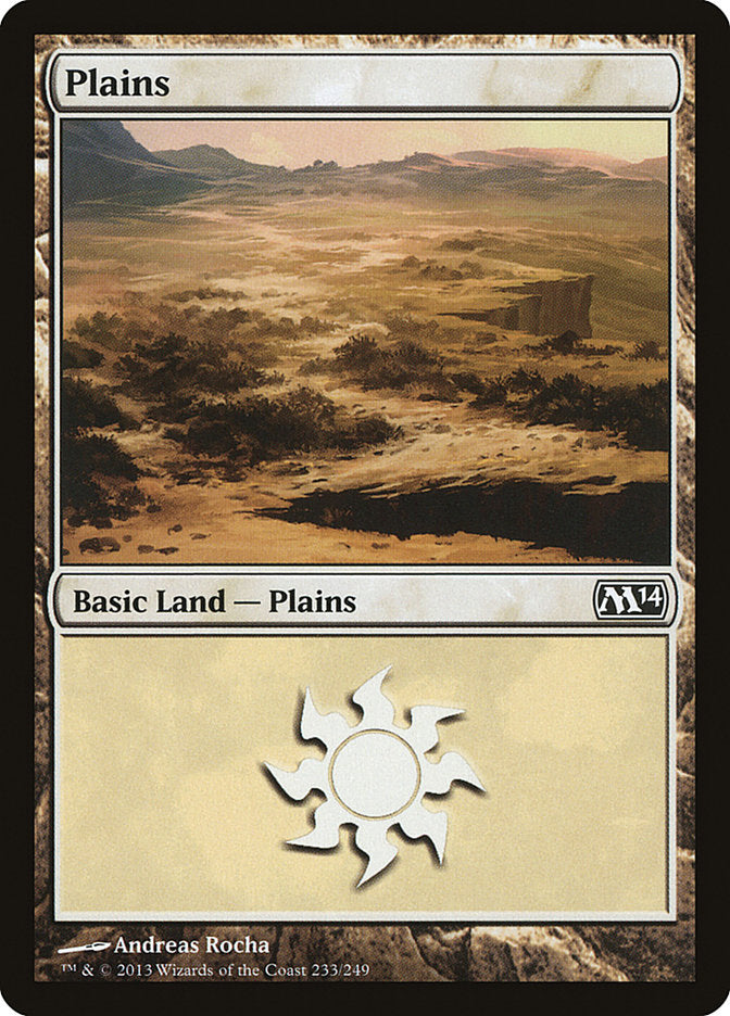 Plains (233) [Magic 2014] | Shuffle n Cut Hobbies & Games