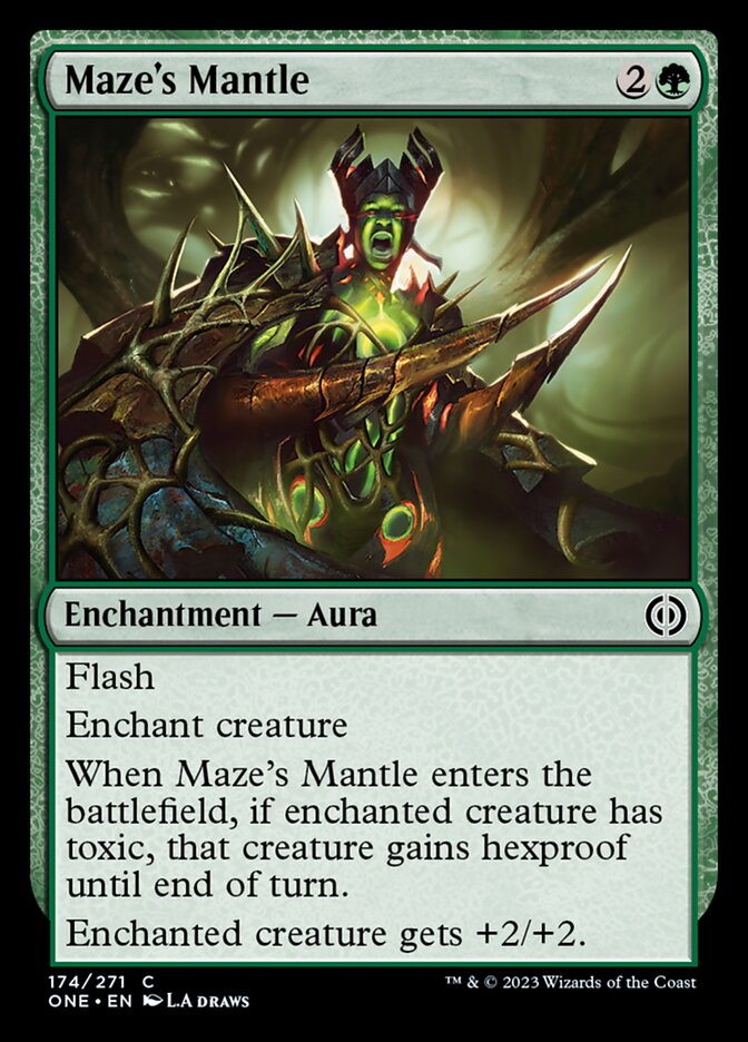 Maze's Mantle [Phyrexia: All Will Be One] | Shuffle n Cut Hobbies & Games