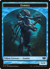 Ape // Zombie (011/036) Double-Sided Token [Commander 2014 Tokens] | Shuffle n Cut Hobbies & Games