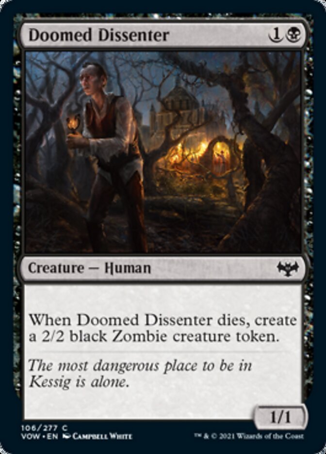 Doomed Dissenter [Innistrad: Crimson Vow] | Shuffle n Cut Hobbies & Games