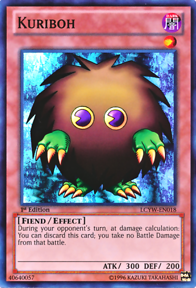 Kuriboh [LCYW-EN018] Super Rare | Shuffle n Cut Hobbies & Games