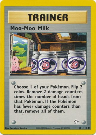 Moo-Moo Milk (101/111) [Neo Genesis Unlimited] | Shuffle n Cut Hobbies & Games