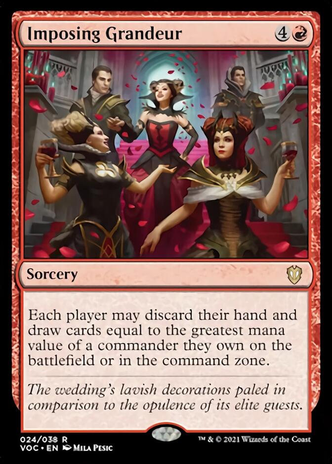 Imposing Grandeur [Innistrad: Crimson Vow Commander] | Shuffle n Cut Hobbies & Games