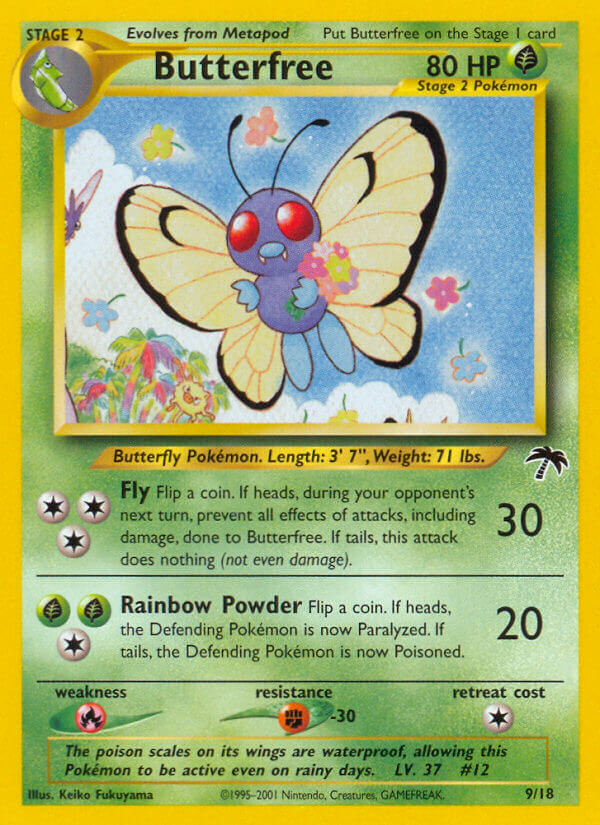 Butterfree (9/18) [Southern Islands] | Shuffle n Cut Hobbies & Games